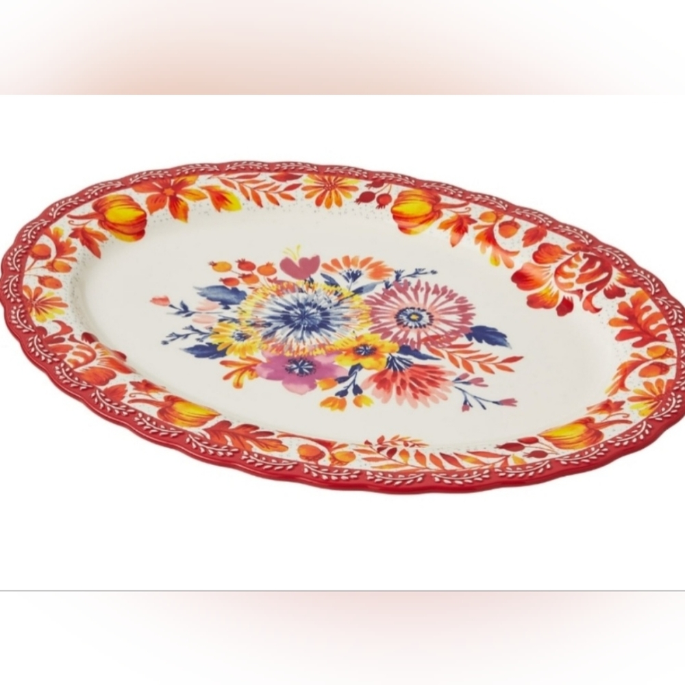 Pioneer Woman turkey platter